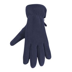 Result Mens /Womens Active Anti Pilling Thermal Winter Warm Fleece Gloves / Navy